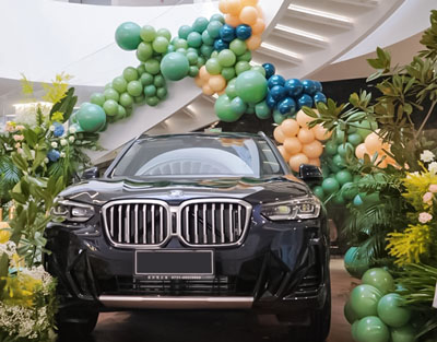 回归大自然BMW宝马4S店🚗新车交接提车布景🌾